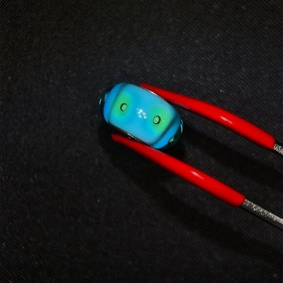 Trollbeads Turquoise / Green Bubbles Bead - Picture 2 of 3